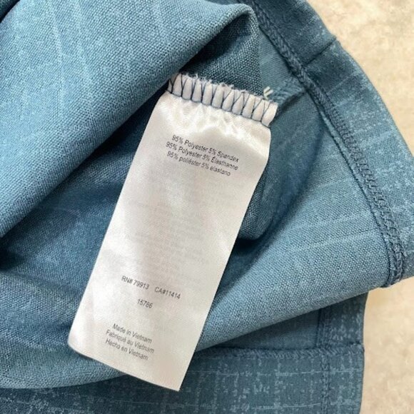 A Pea in the Pod Maternity Blue Dress Size Medium - Picture 4 of 6